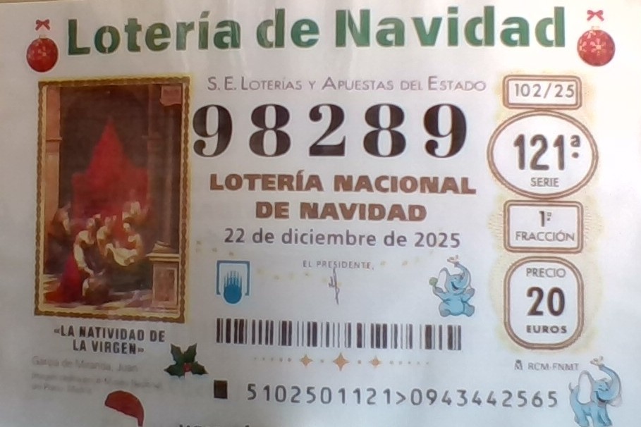 2025 Loteria de Navidad